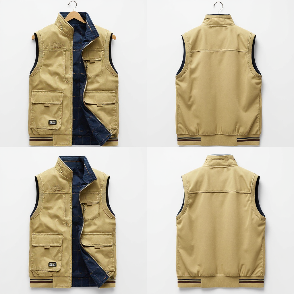 JAMES™ | Five-Pocket Cotton Gilet
