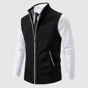 JAMES™ | Men's Wool Blend Zip-Up Sweater Vest