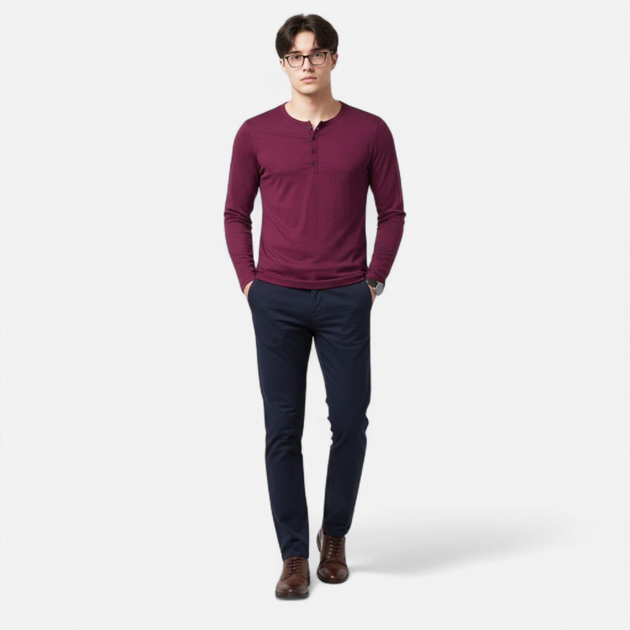 JAMES™ | Men's Cotton Long Sleeve