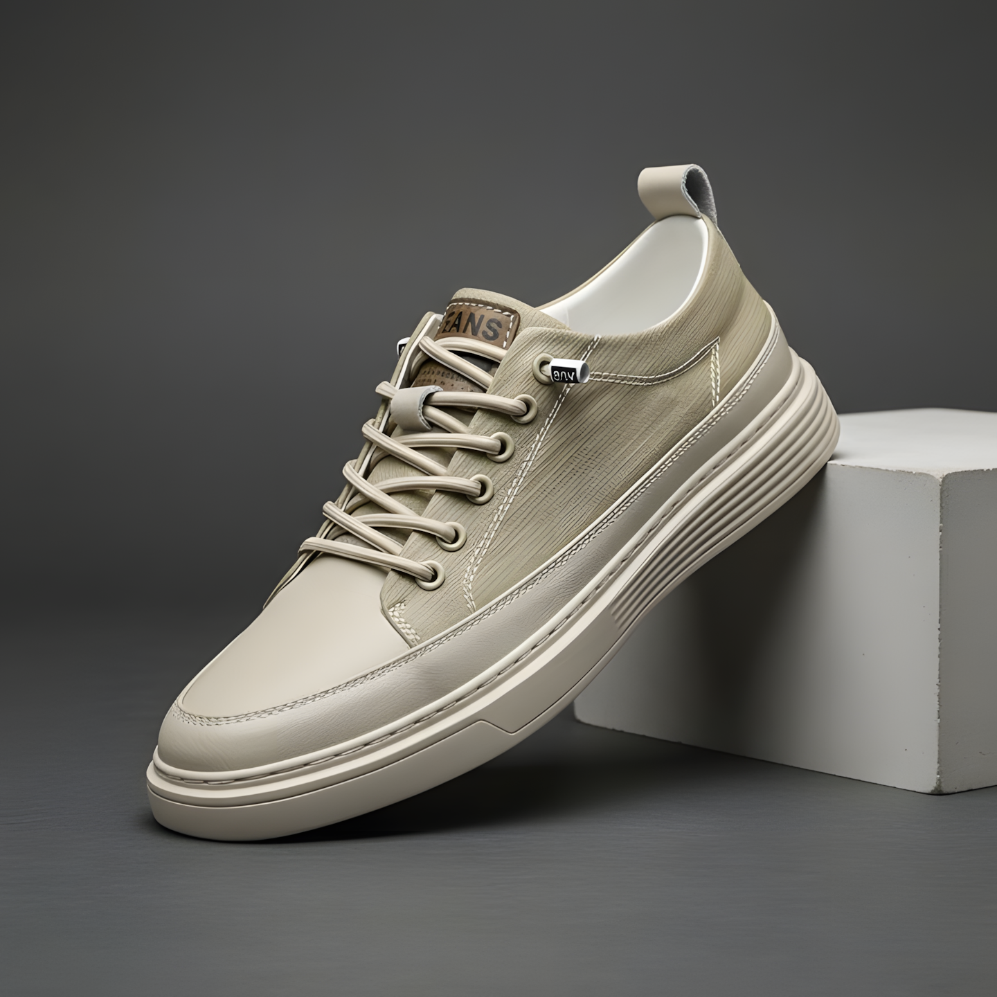 JAMES™ | MENS LEATHER SNEAKERS