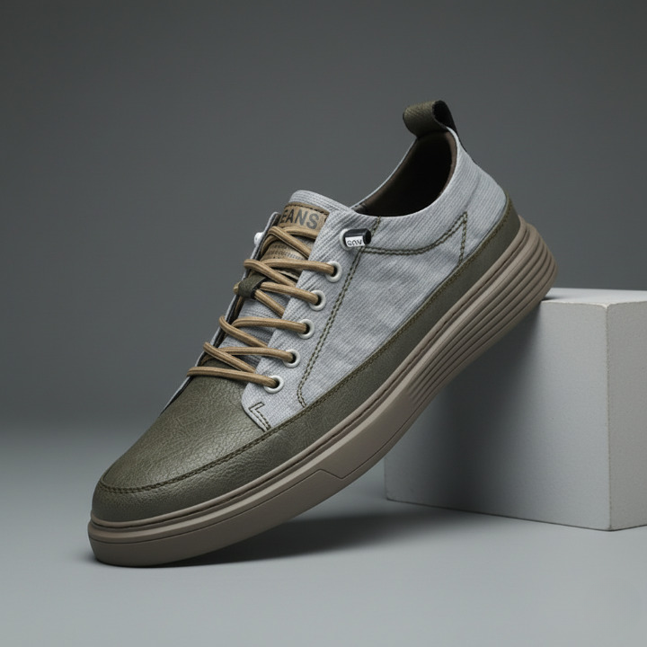 JAMES™ | MENS LEATHER SNEAKERS