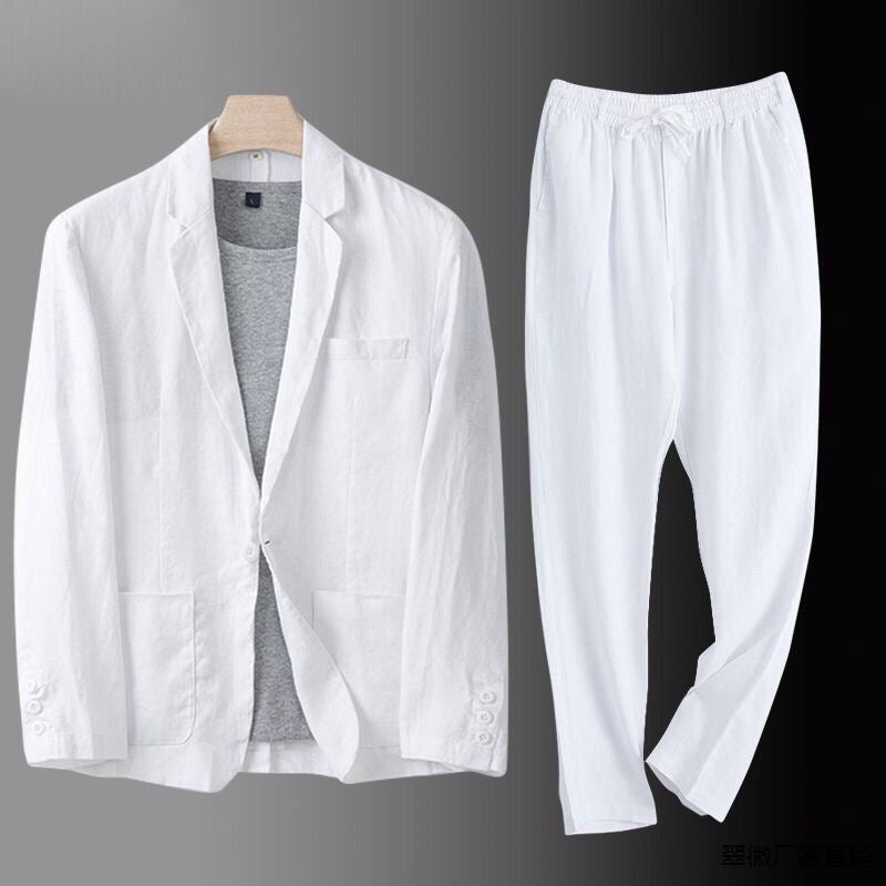 JAMES™ | Men's Linen-Cotton Suit