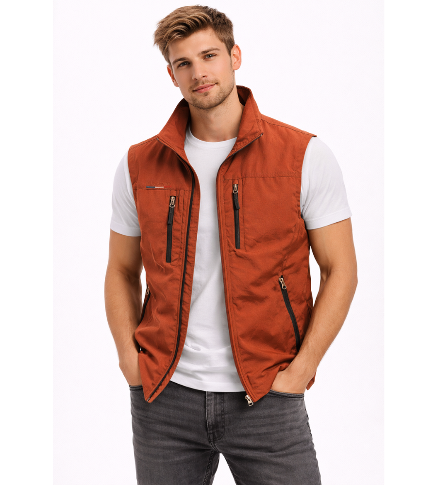 JAMES™ | Men's Nylon Zip Vest