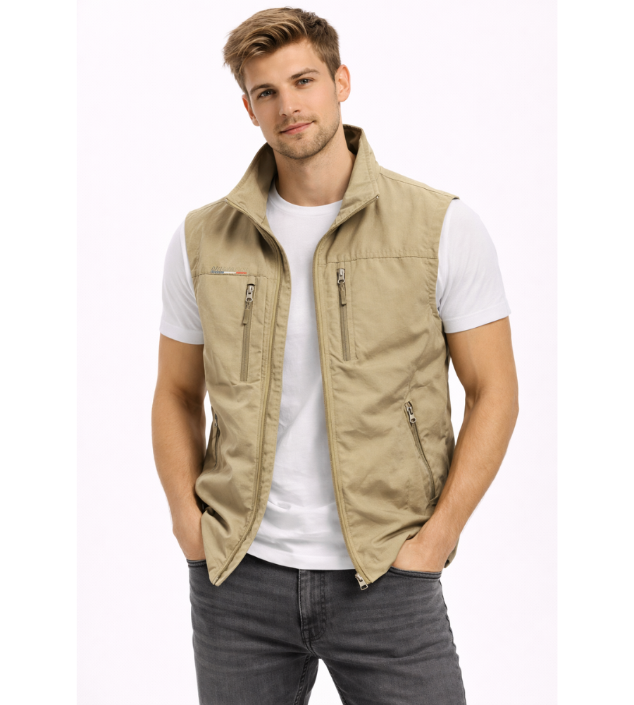 JAMES™ | Men's Nylon Zip Vest