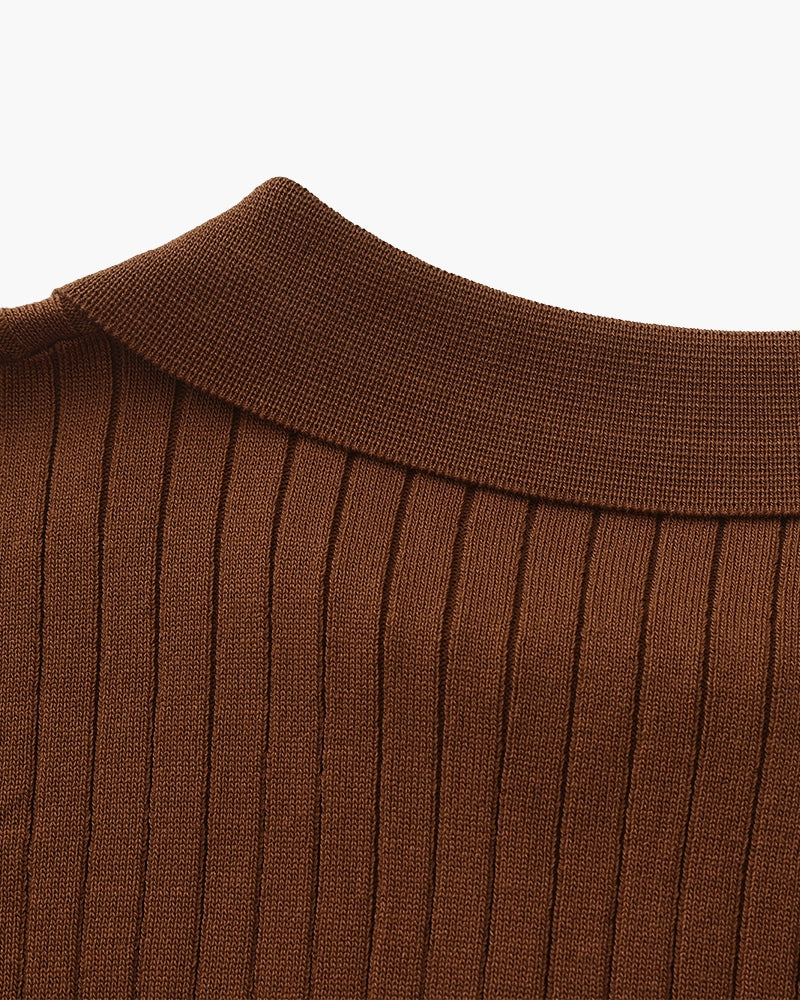 JAMES™ | PREMIUM RIBBED POLO