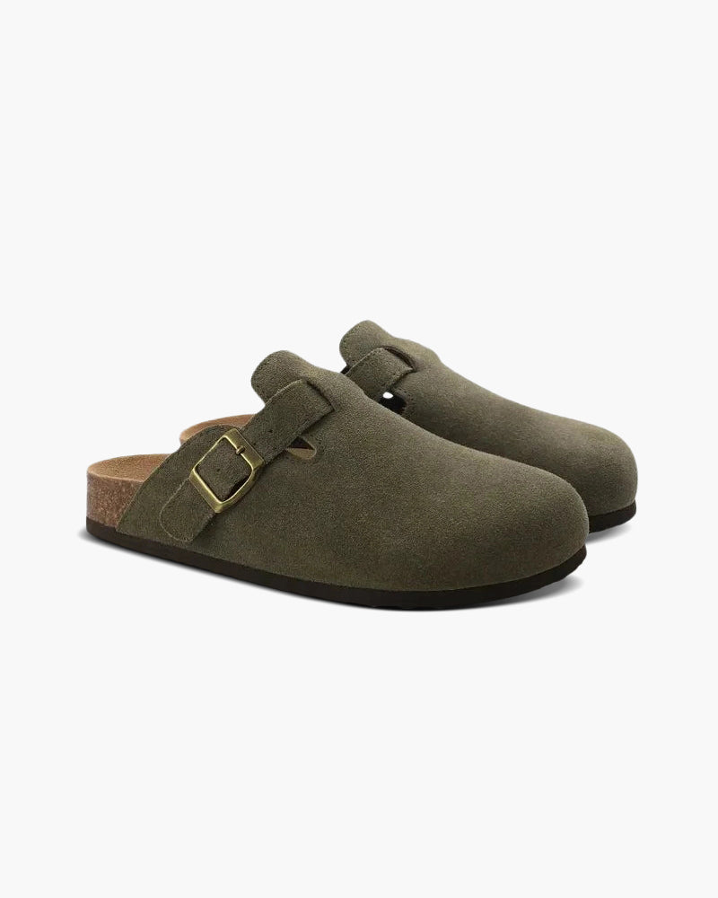 JAMES™ | Suede Clogs