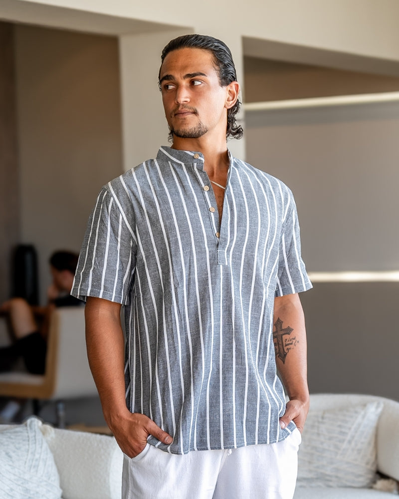 JAMES™ | Organic Cotton Sailor Polo