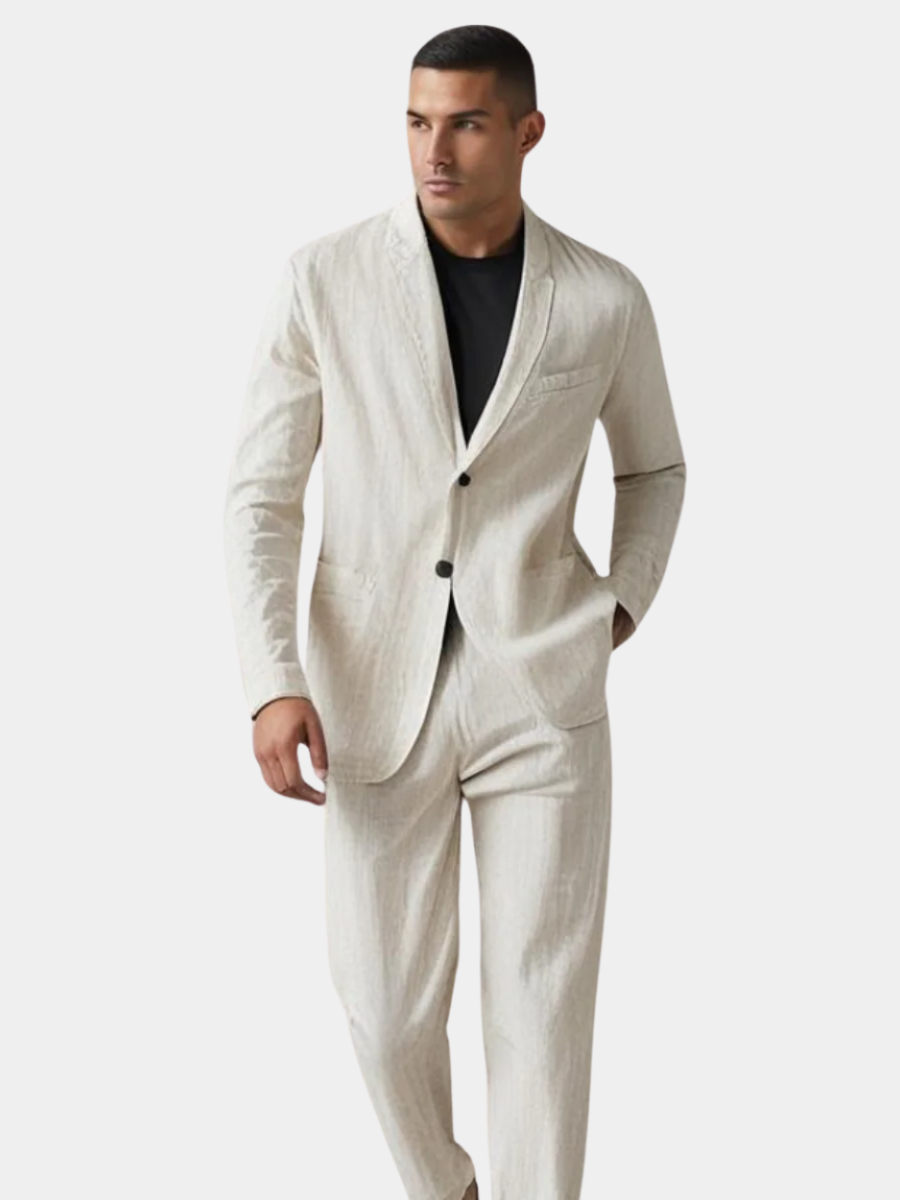 JAMES™ | Men's Pure Linen Coordinate Set