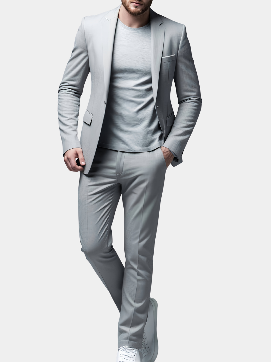 JAMES™ | Men's Stretch Two-Button Suit