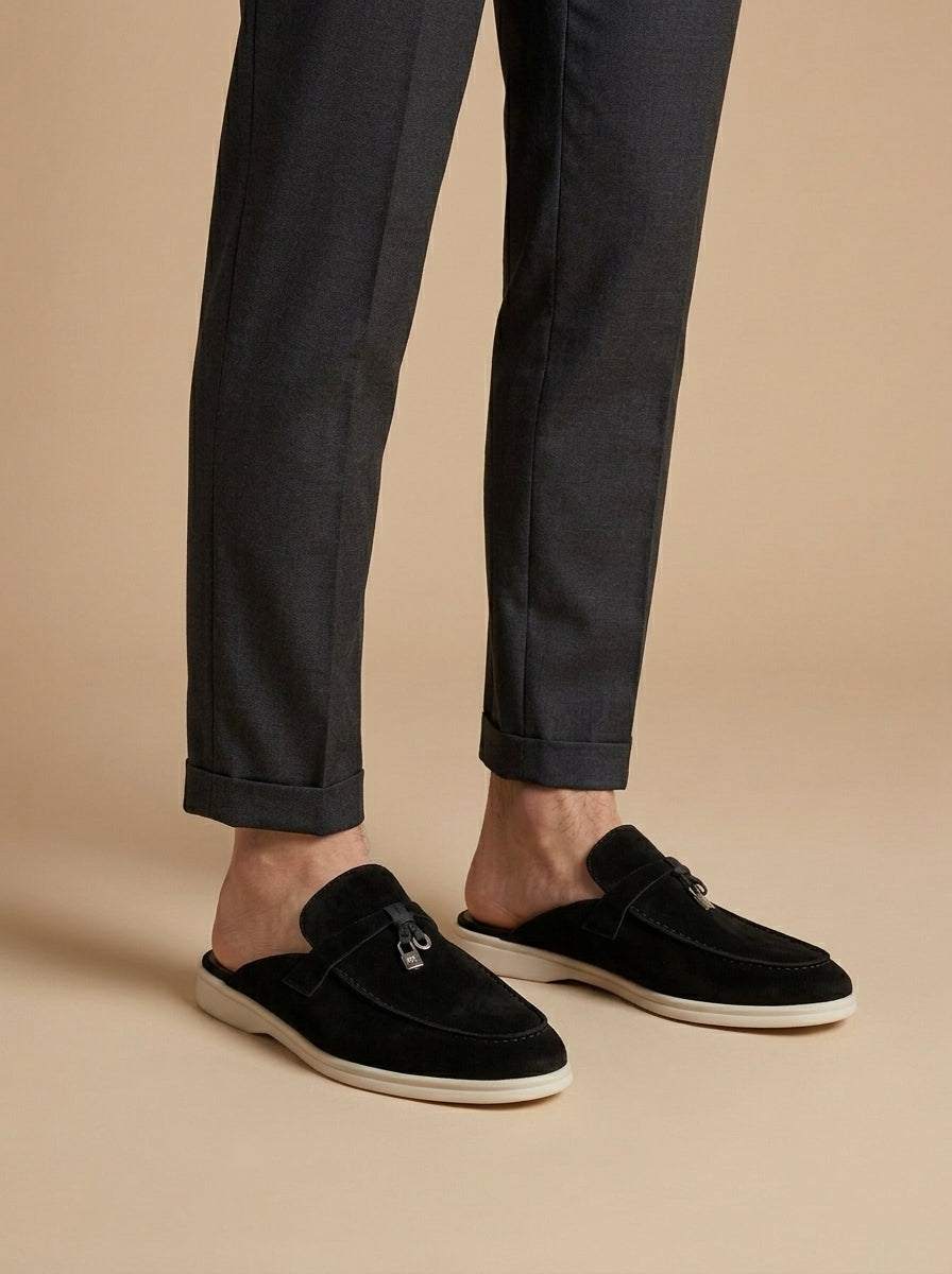 JAMES™ | Suede Mule Loafers