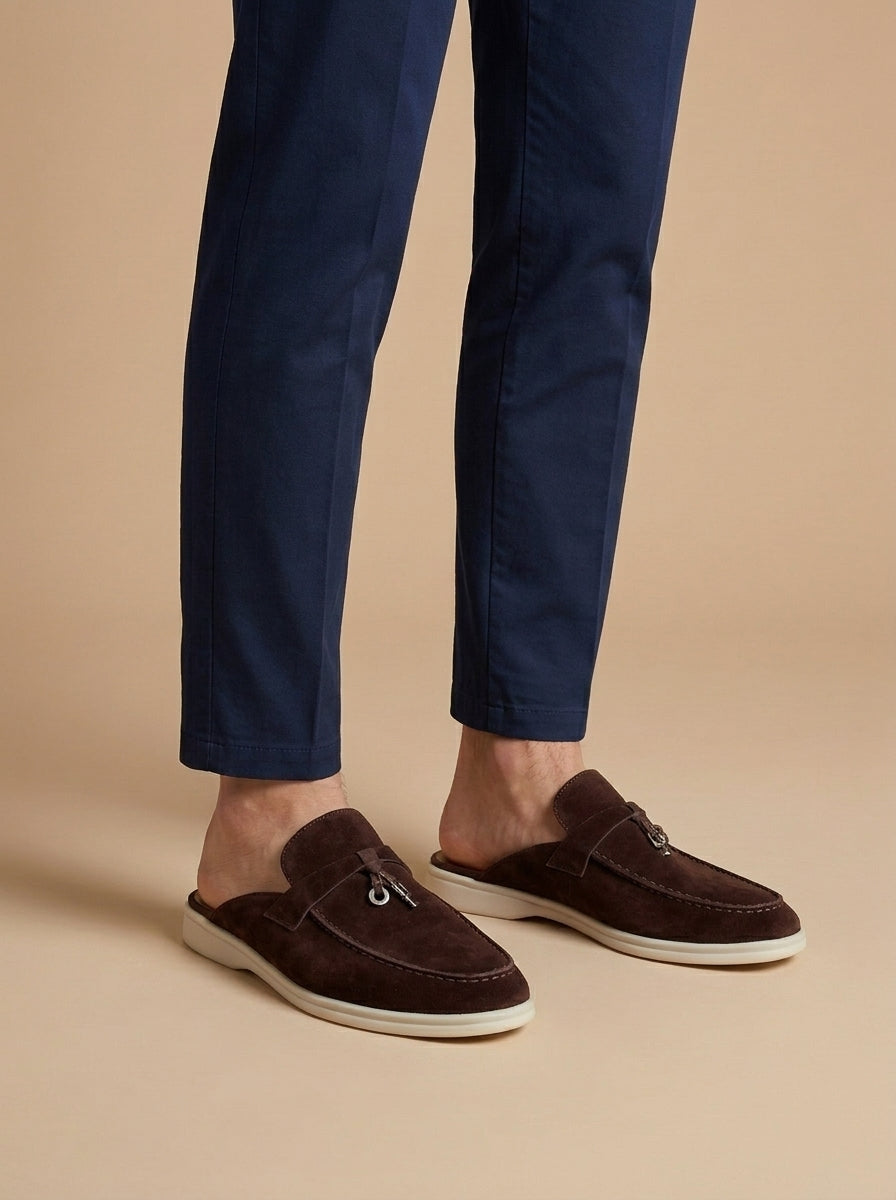 JAMES™ | Suede Mule Loafers