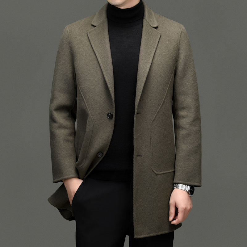 JAMES ™ | Men's Tailored Wool Overcoat