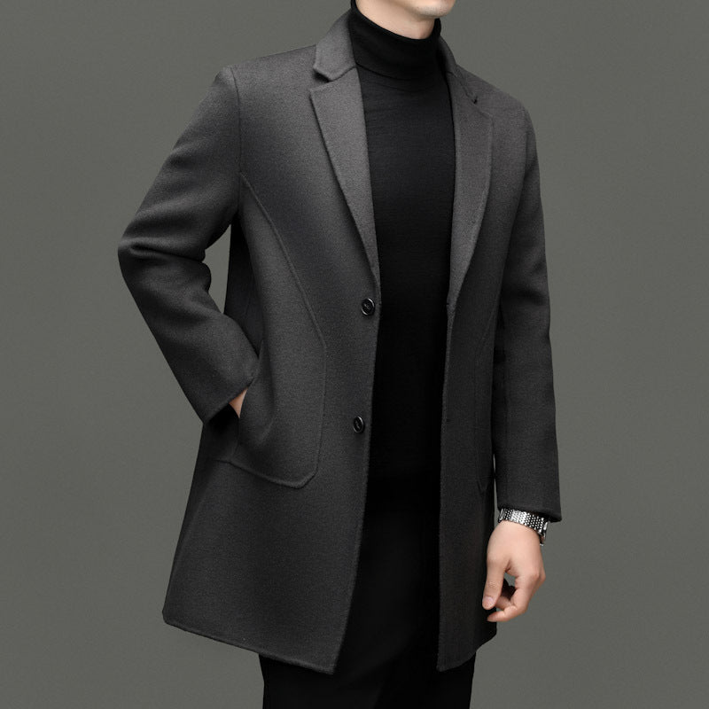 JAMES ™ | Men's Tailored Wool Overcoat