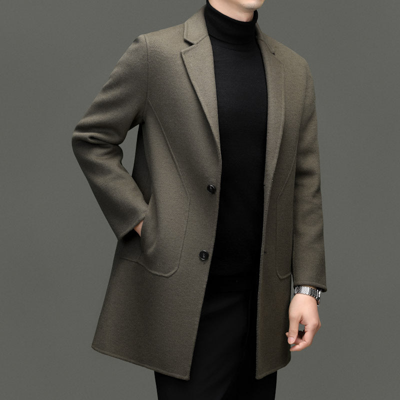JAMES ™ | Men's Tailored Wool Overcoat
