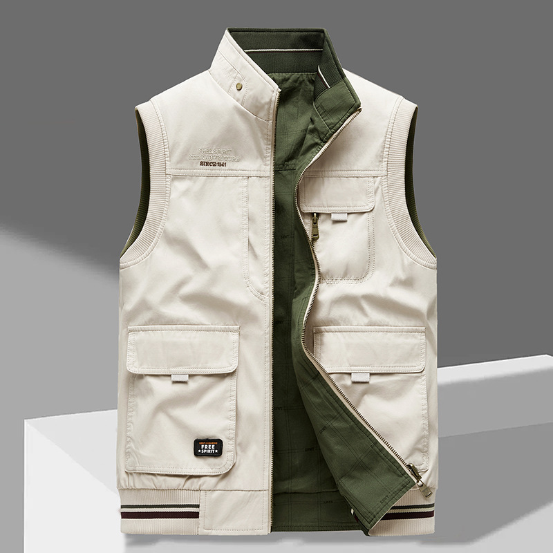 JAMES™ | Five-Pocket Cotton Gilet