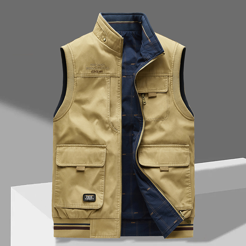 JAMES™ | Five-Pocket Cotton Gilet