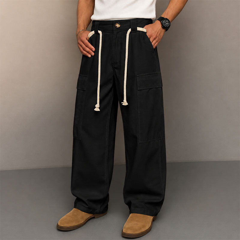 JAMES™ | Men's Wide-Leg Cargo Trousers