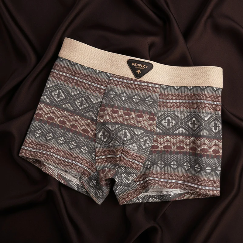 JAMES™ | Men's Cotton Geometric Boxer Briefs