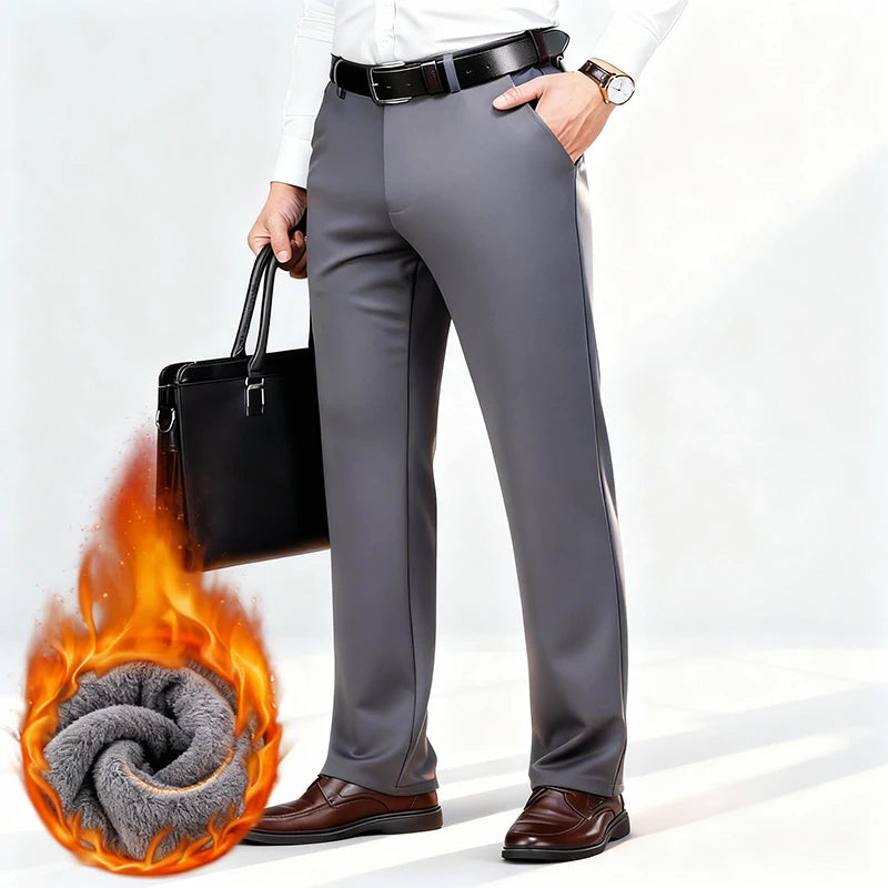 JAMES™ | Men's Fleece-Lined Business Trousers