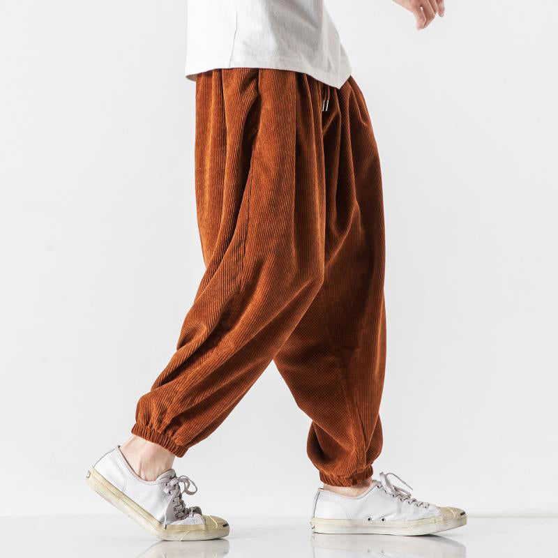 JAMES™ | Men's Loose-Fit Corduroy Jogger Trousers