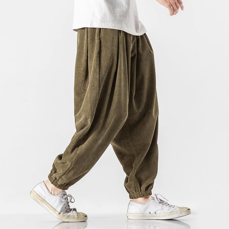 JAMES™ | Men's Loose-Fit Corduroy Jogger Trousers