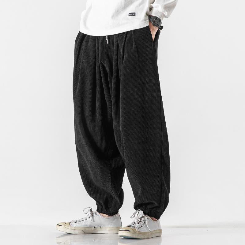JAMES™ | Men's Loose-Fit Corduroy Jogger Trousers