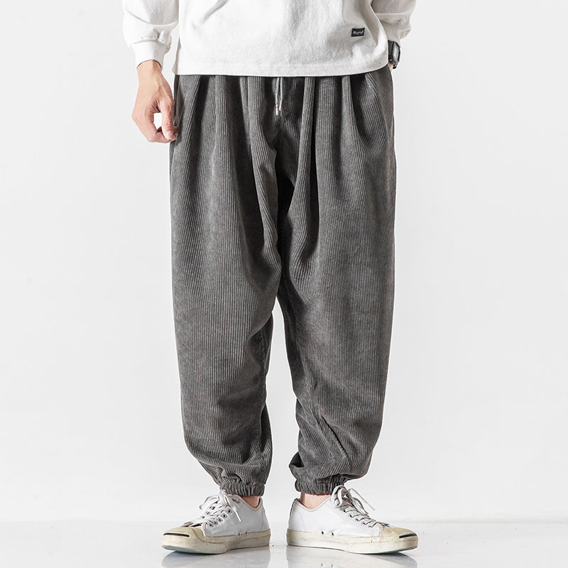 JAMES™ | Men's Loose-Fit Corduroy Jogger Trousers