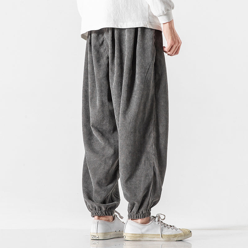 JAMES™ | Men's Loose-Fit Corduroy Jogger Trousers