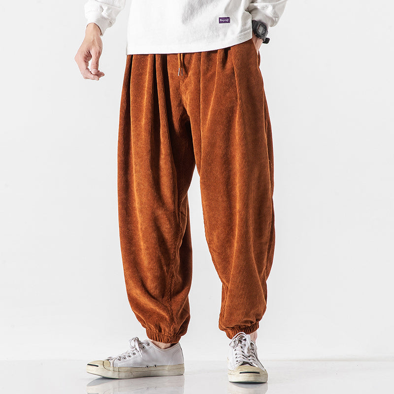 JAMES™ | Men's Loose-Fit Corduroy Jogger Trousers