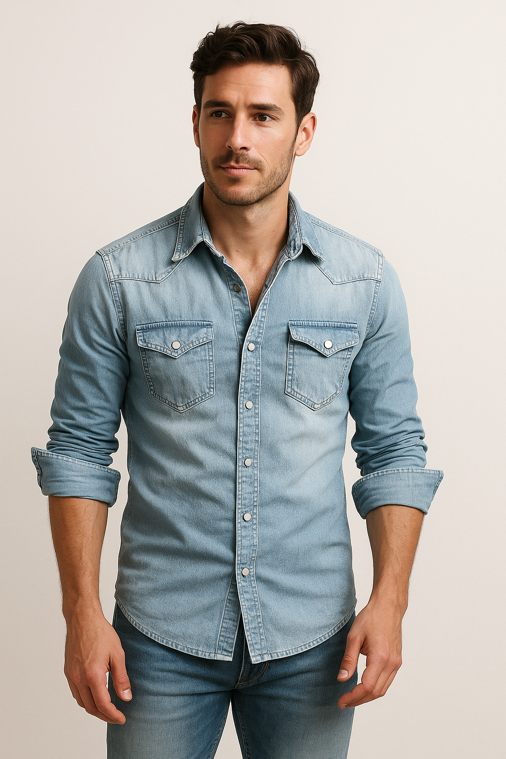 JAMES™ | Denim Shirt