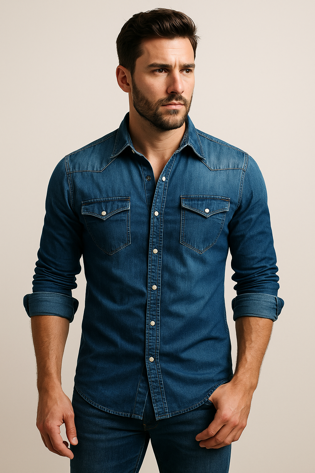 JAMES™ | Denim Shirt