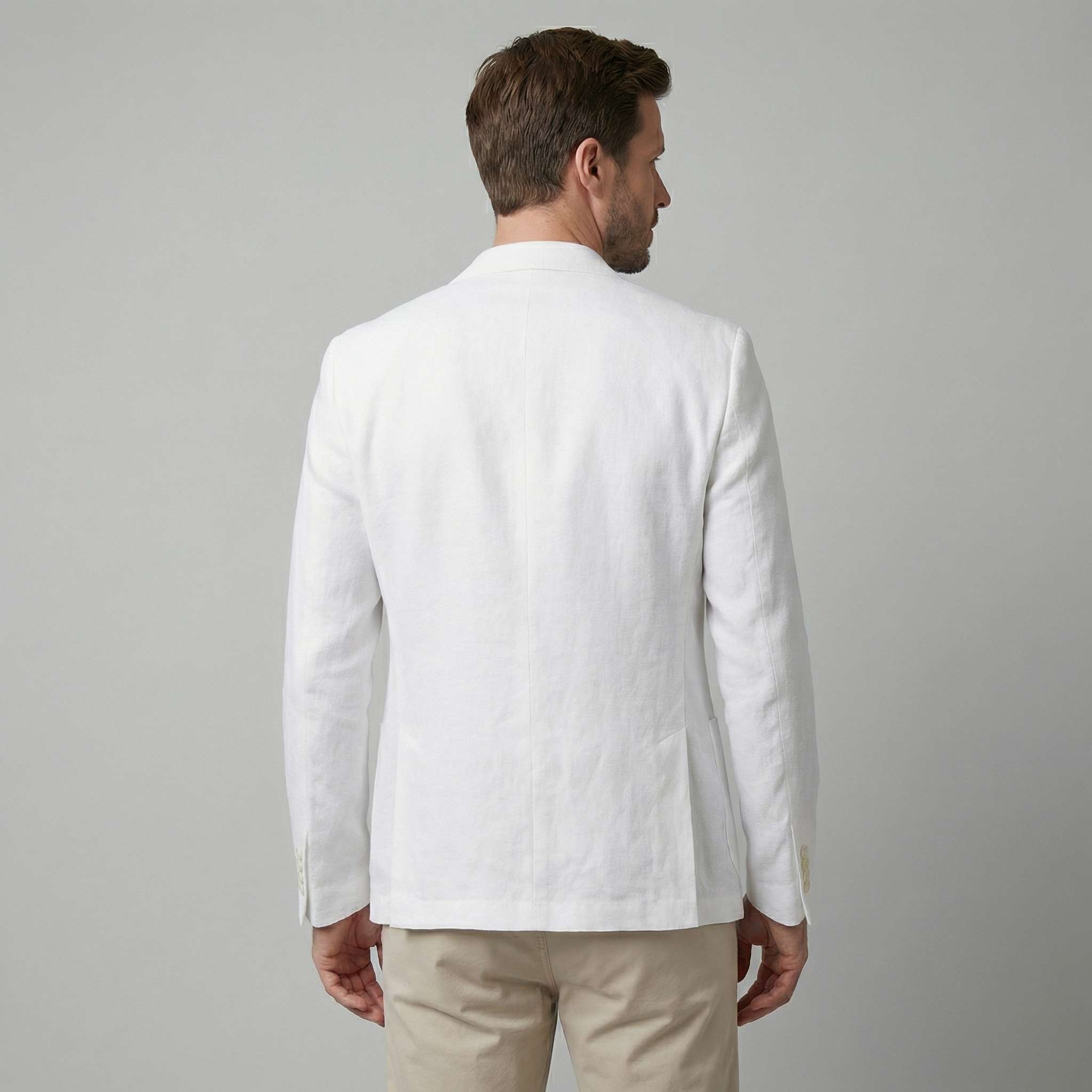 JAMES™ | Men's Two-Button Linen Blazer