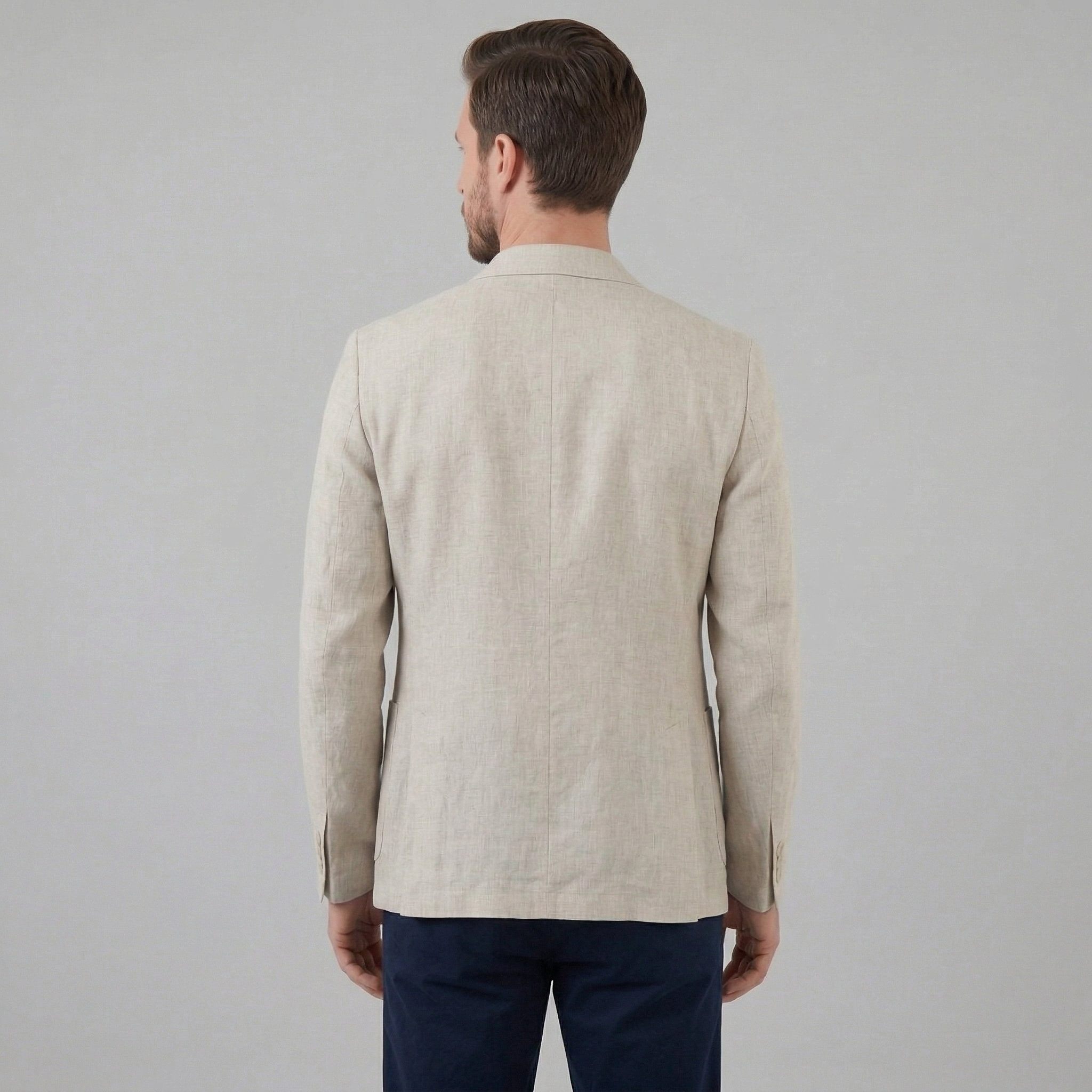 JAMES™ | Men's Two-Button Linen Blazer