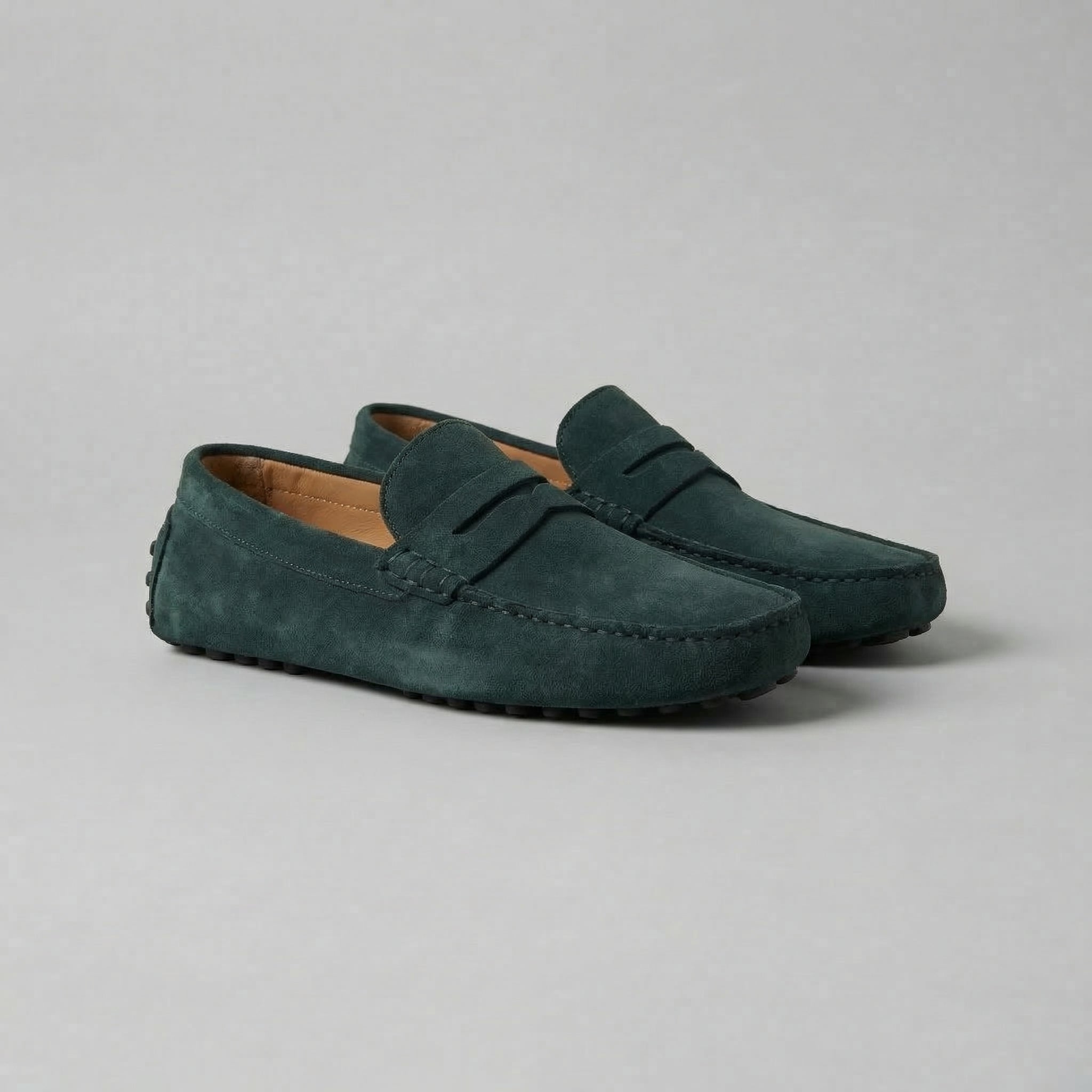 JAMES™ | Men's Classic Suede Penny Loafers