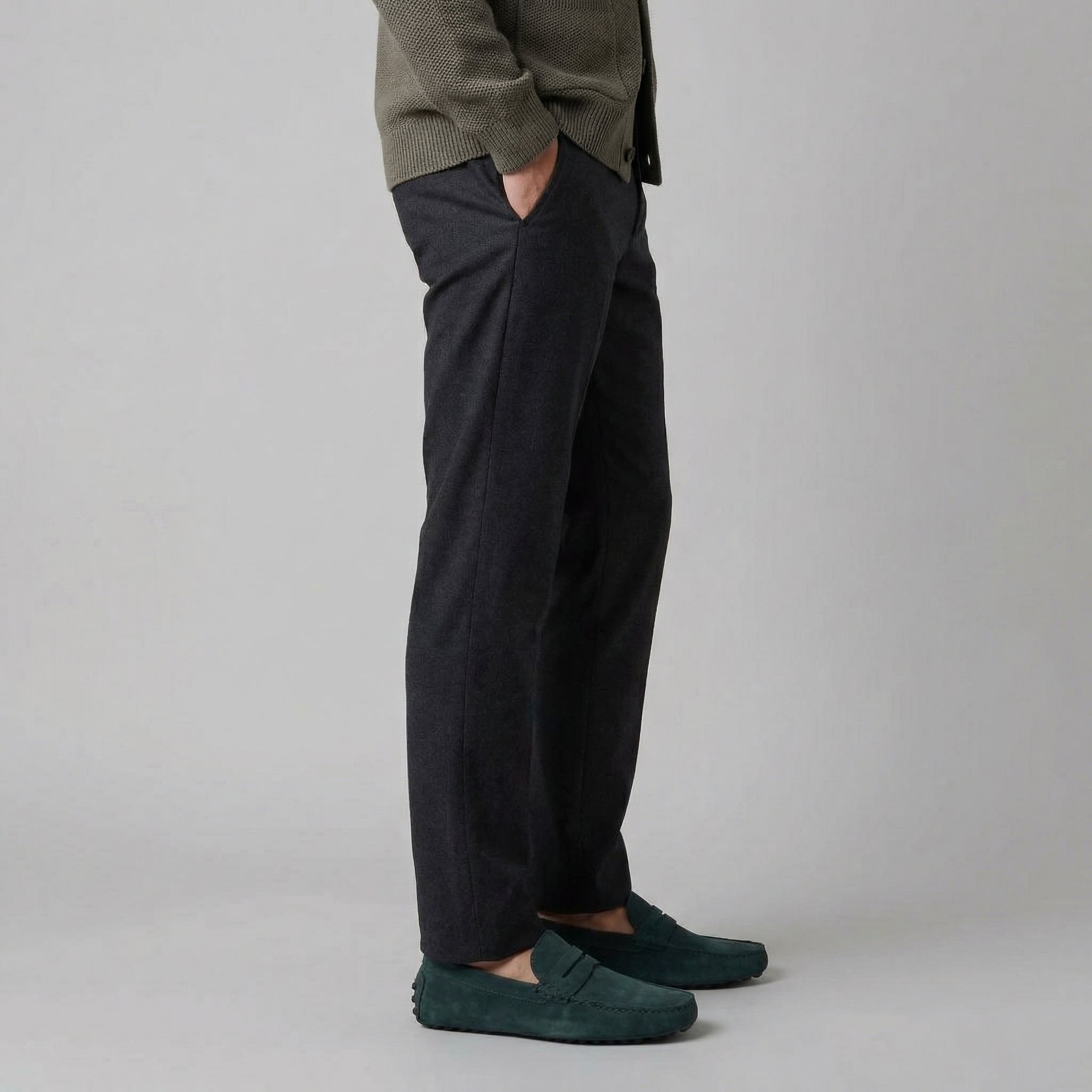 JAMES™ | Men's Classic Suede Penny Loafers