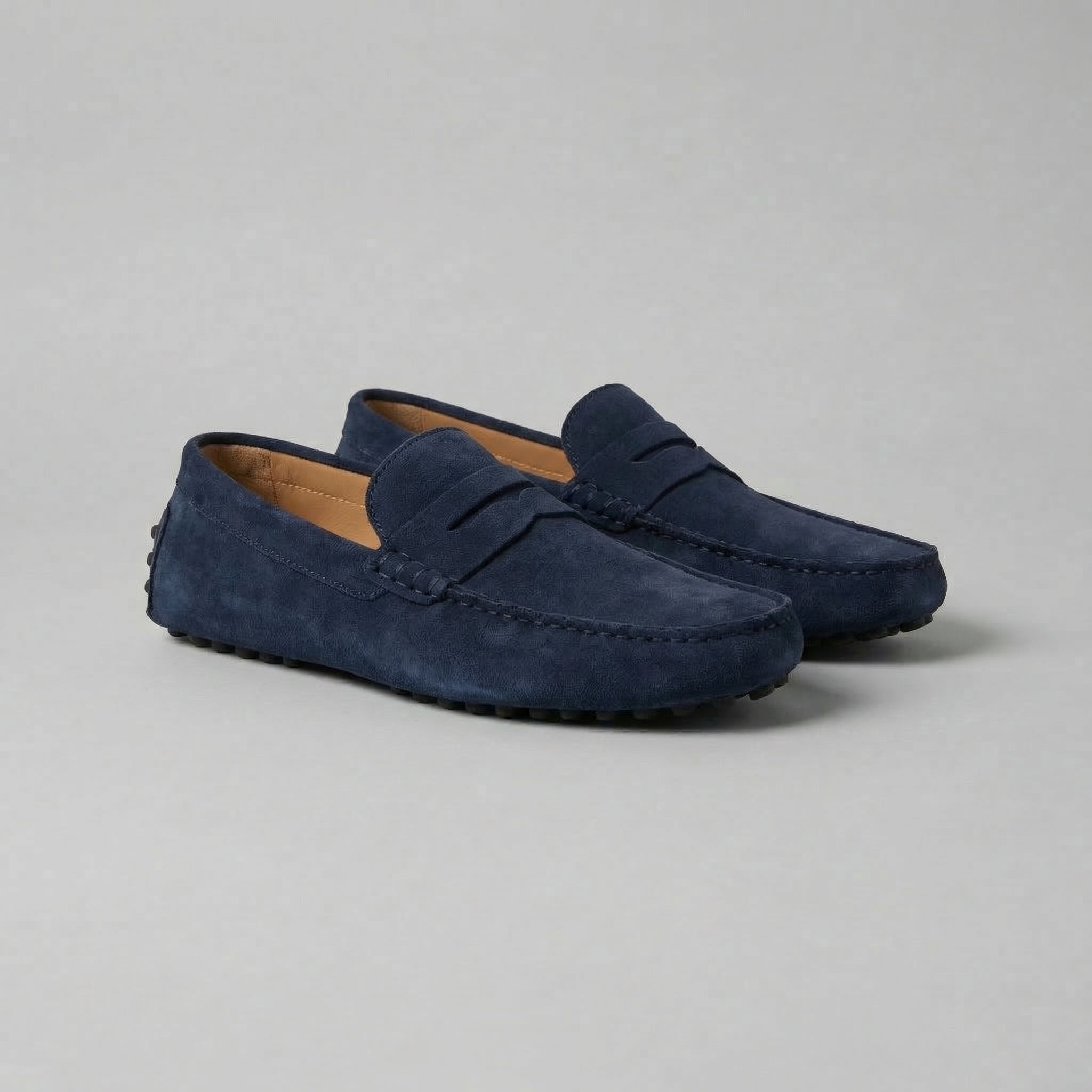 JAMES™ | Men's Classic Suede Penny Loafers