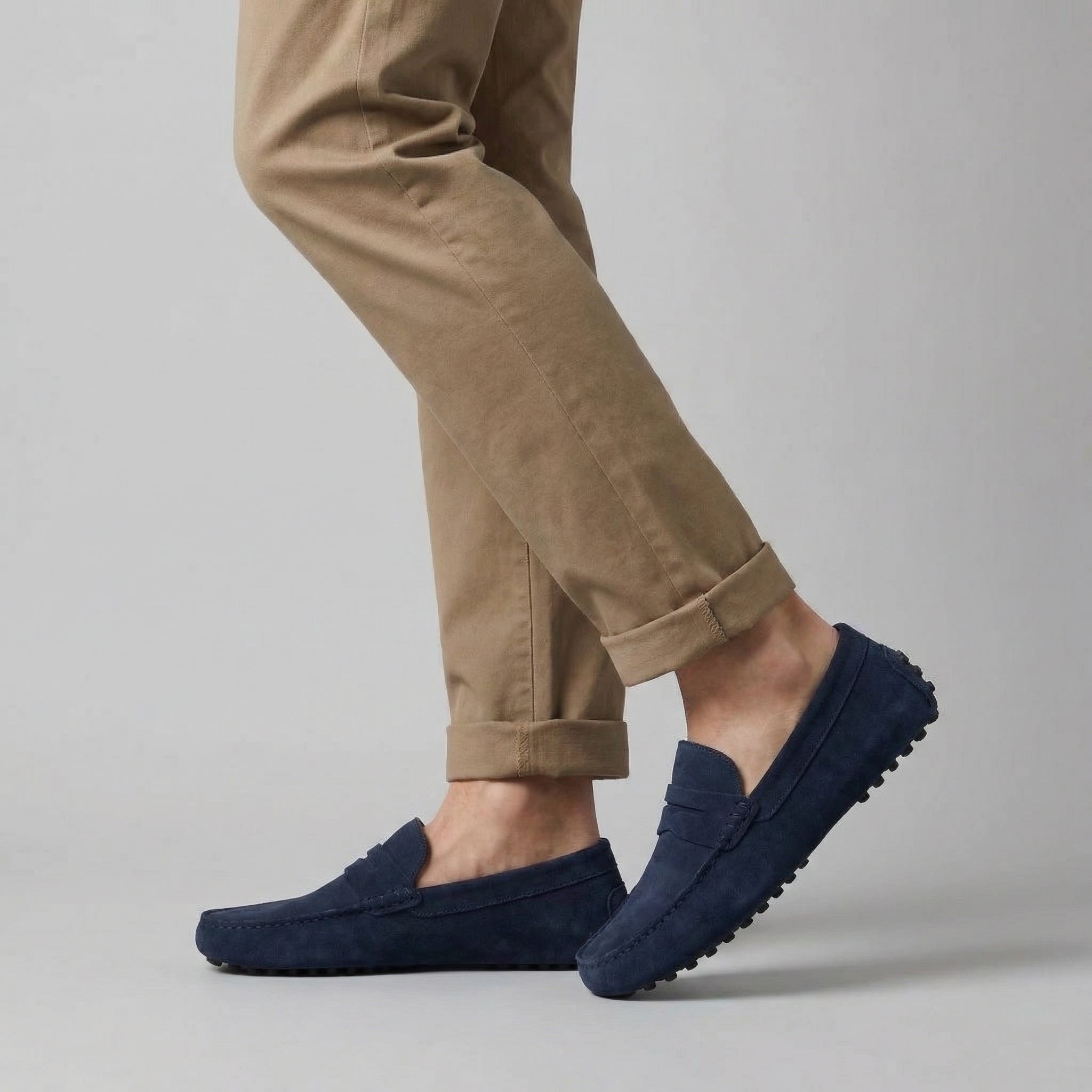 JAMES™ | Men's Classic Suede Penny Loafers
