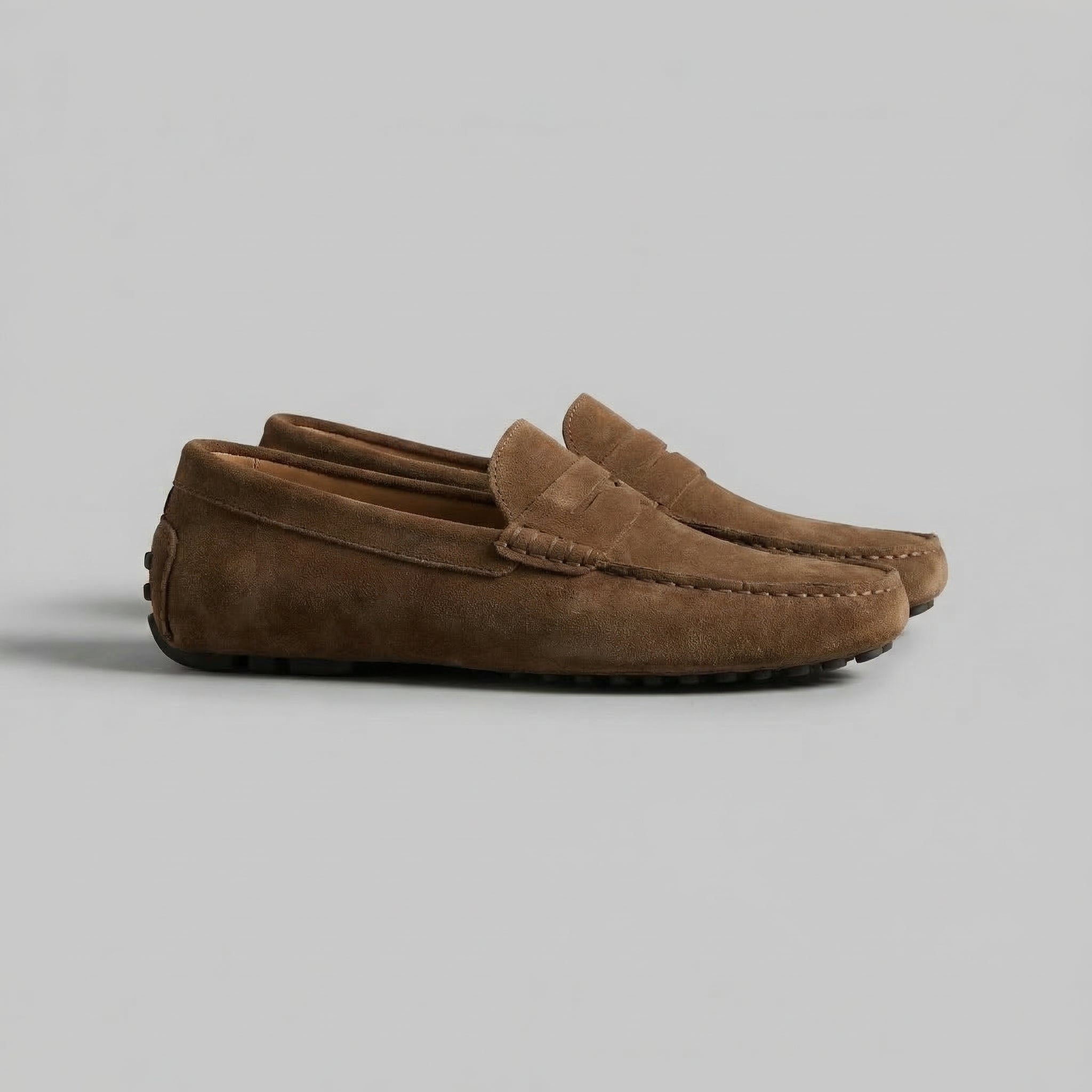 JAMES™ | Men's Classic Suede Penny Loafers