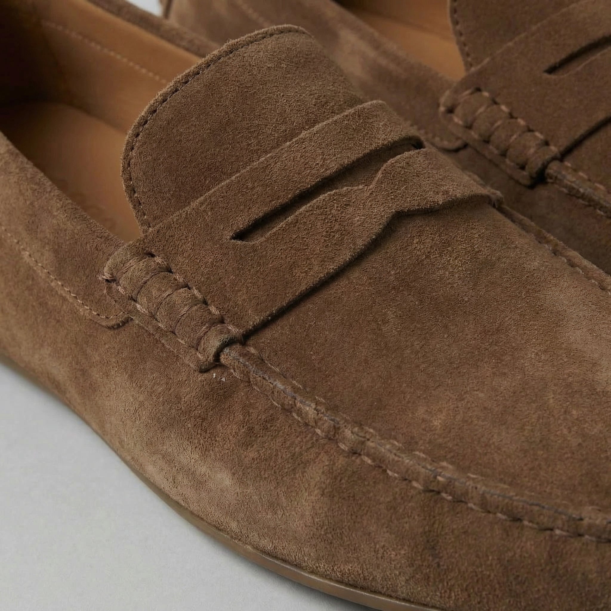 JAMES™ | Men's Classic Suede Penny Loafers