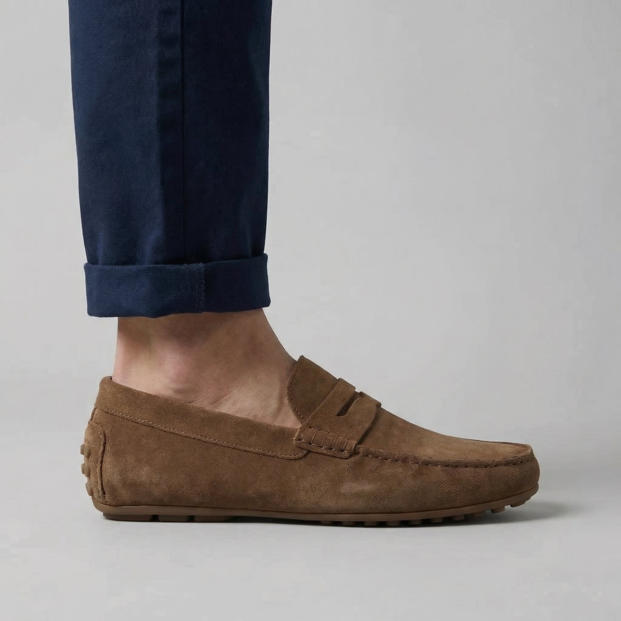 JAMES™ | Men's Classic Suede Penny Loafers