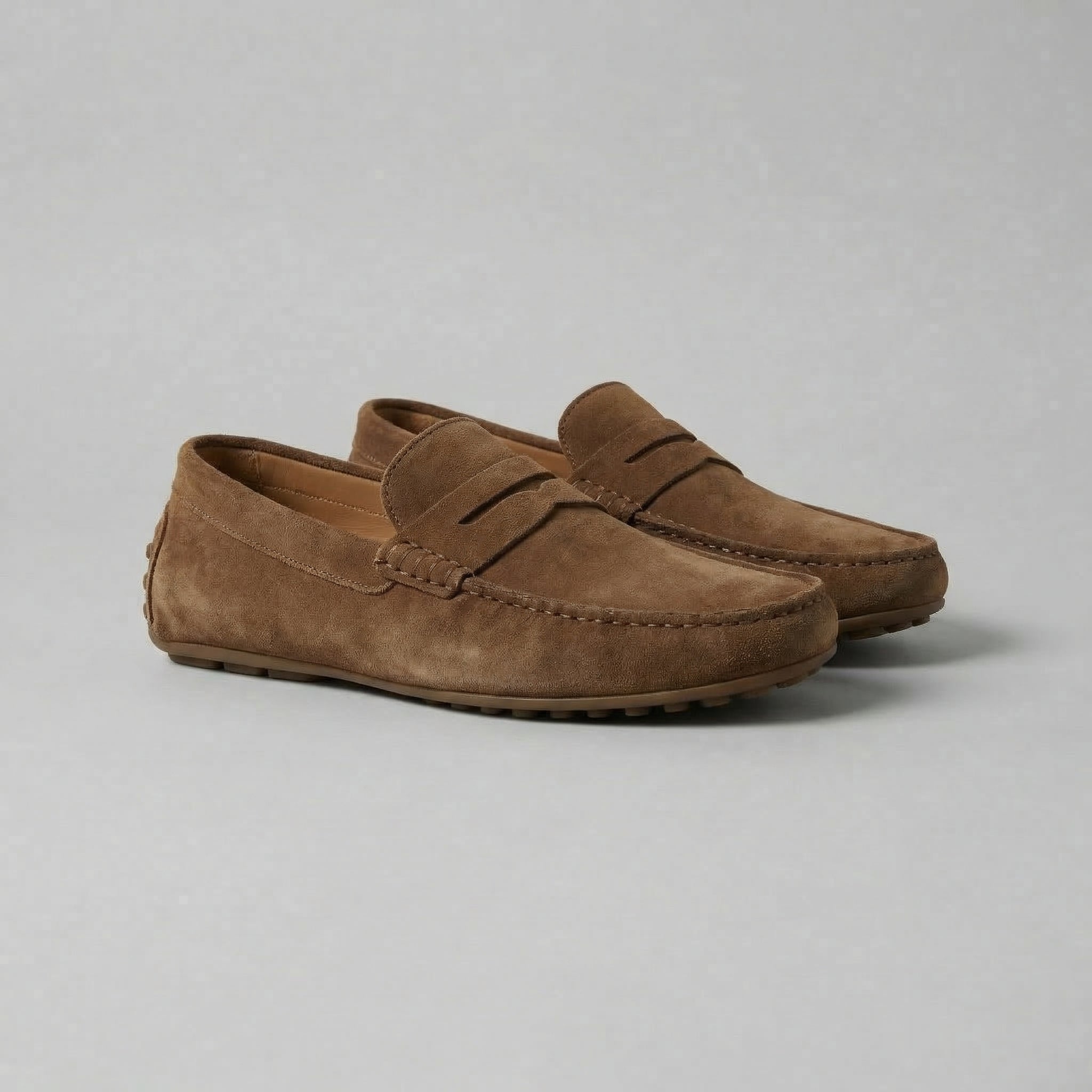 JAMES™ | Men's Classic Suede Penny Loafers