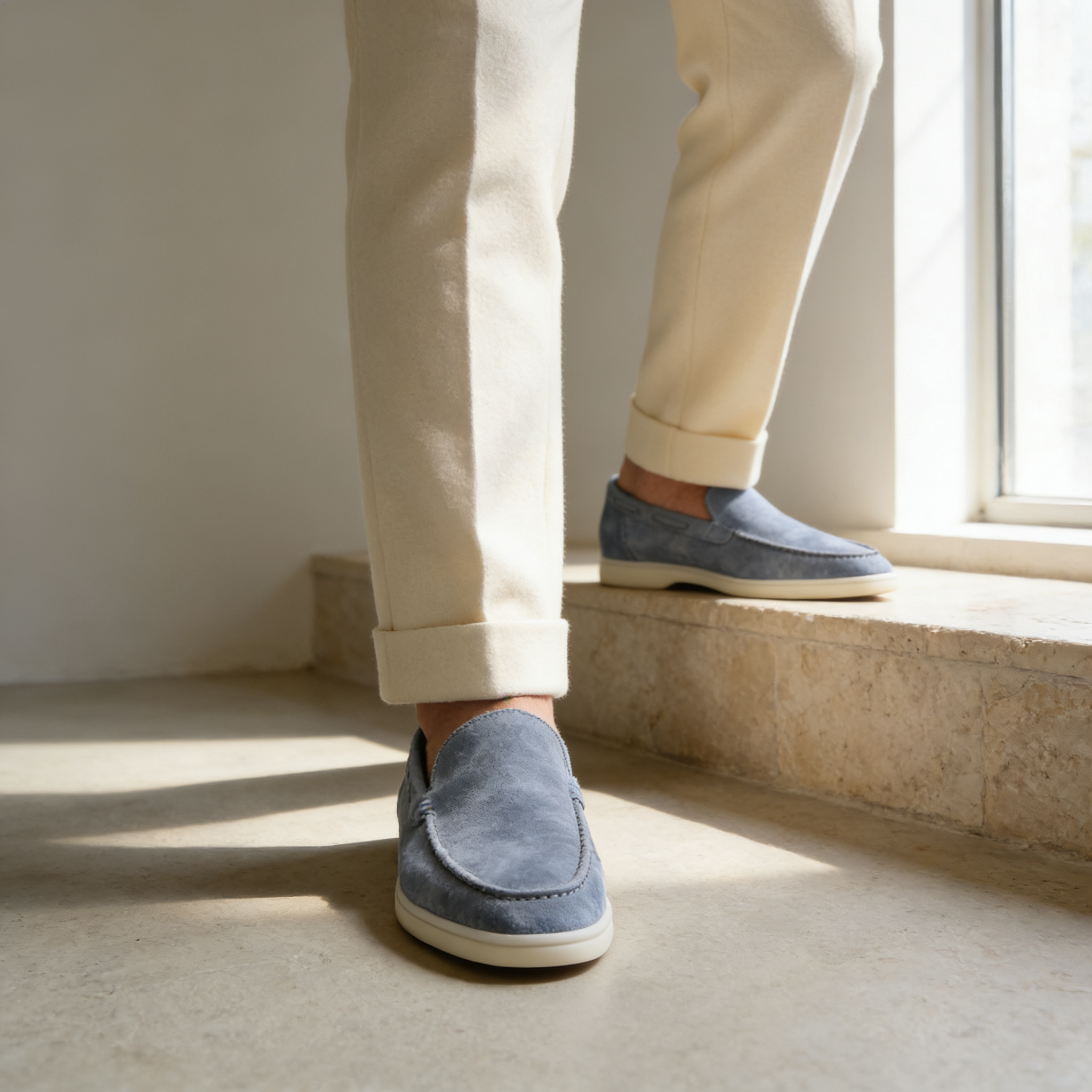 JAMES™ | Men's Suede Loafers