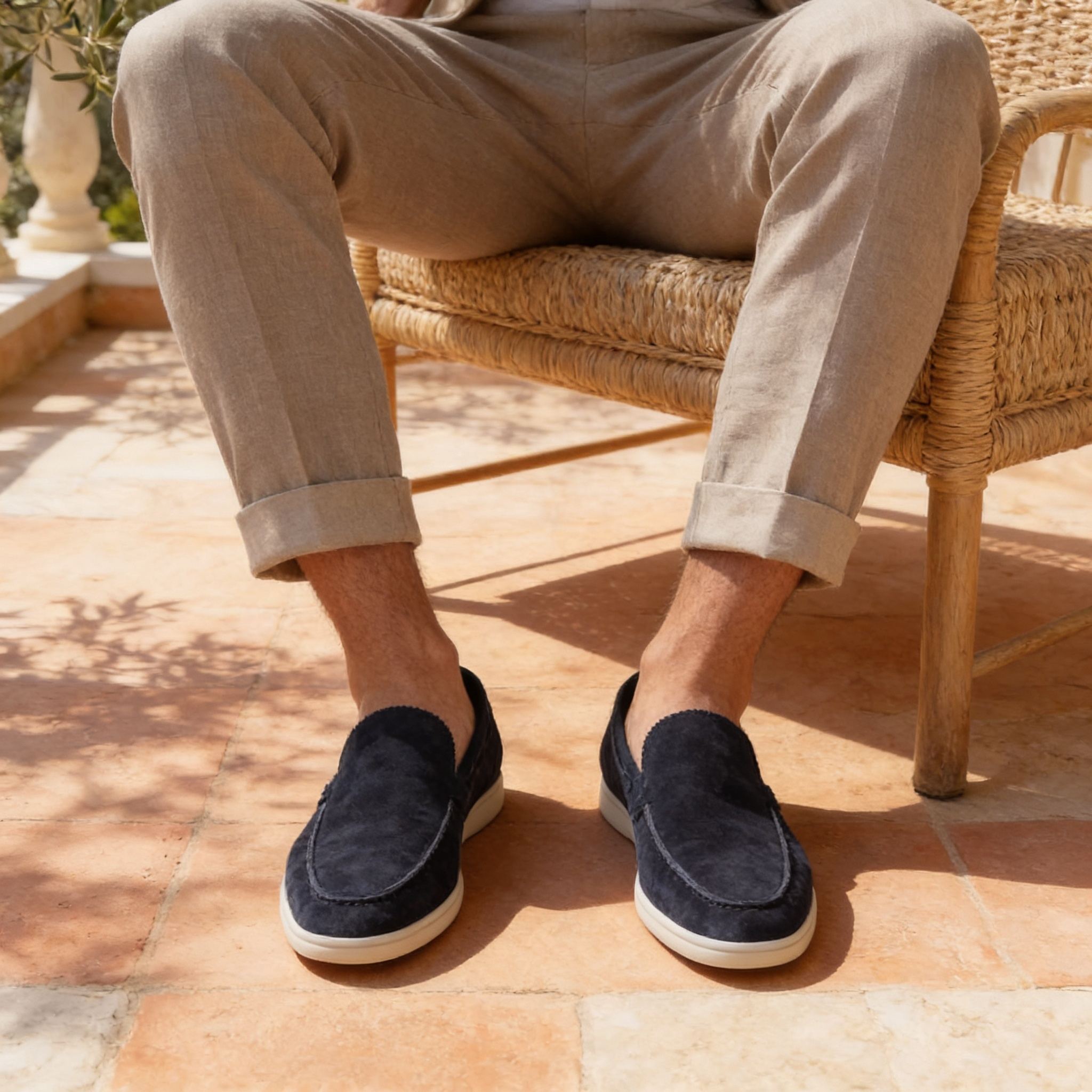 JAMES™ | Men's Suede Loafers