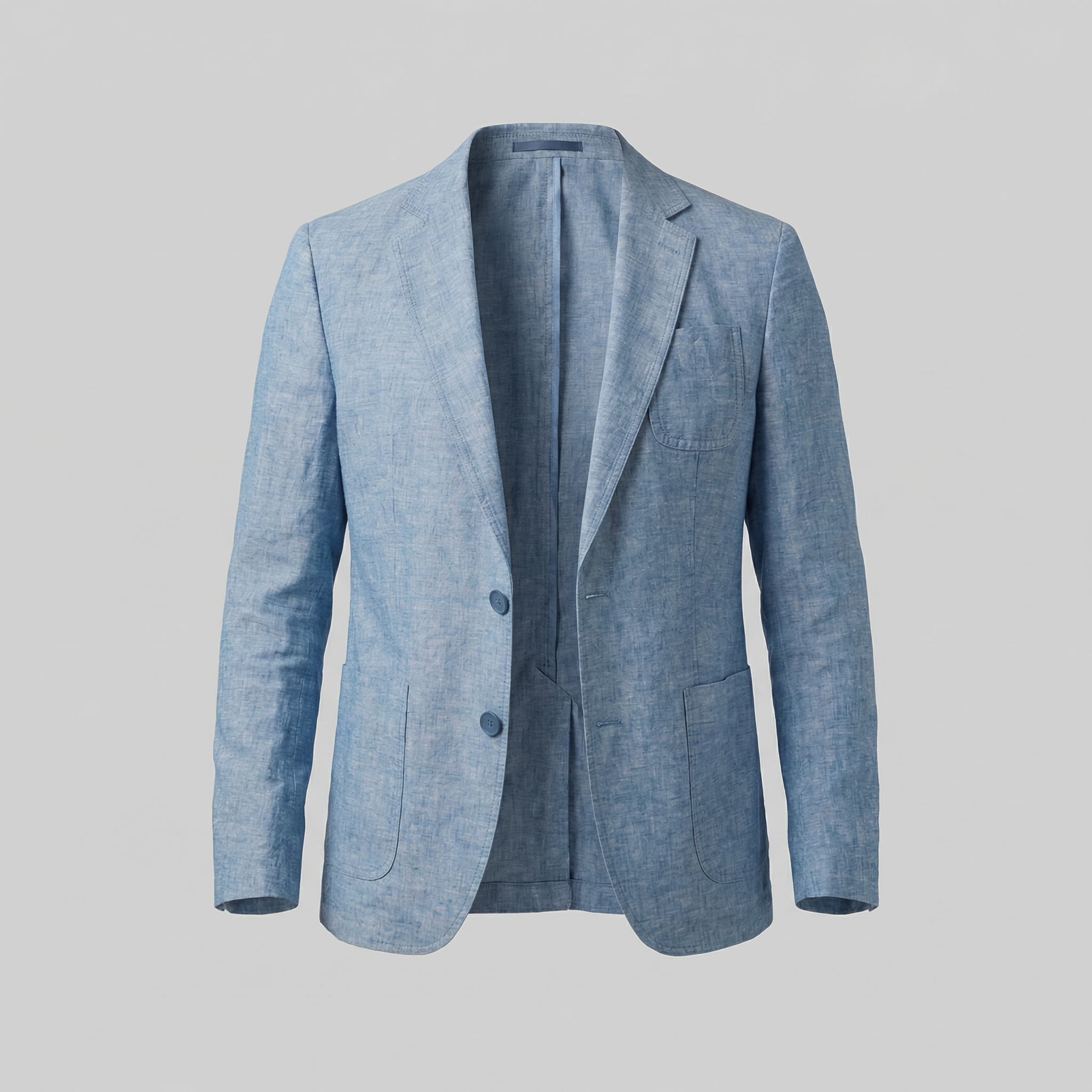 JAMES™ | Men's Two-Button Linen Blazer