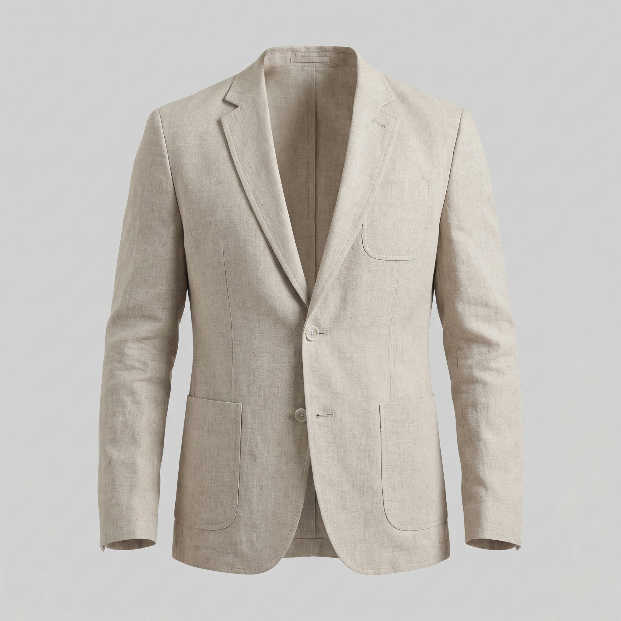 JAMES™ | Men's Two-Button Linen Blazer