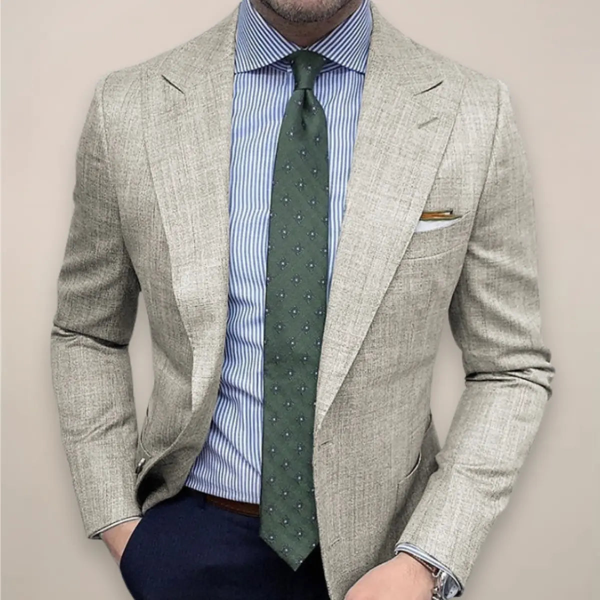 JAMES™ | Linen Blazer