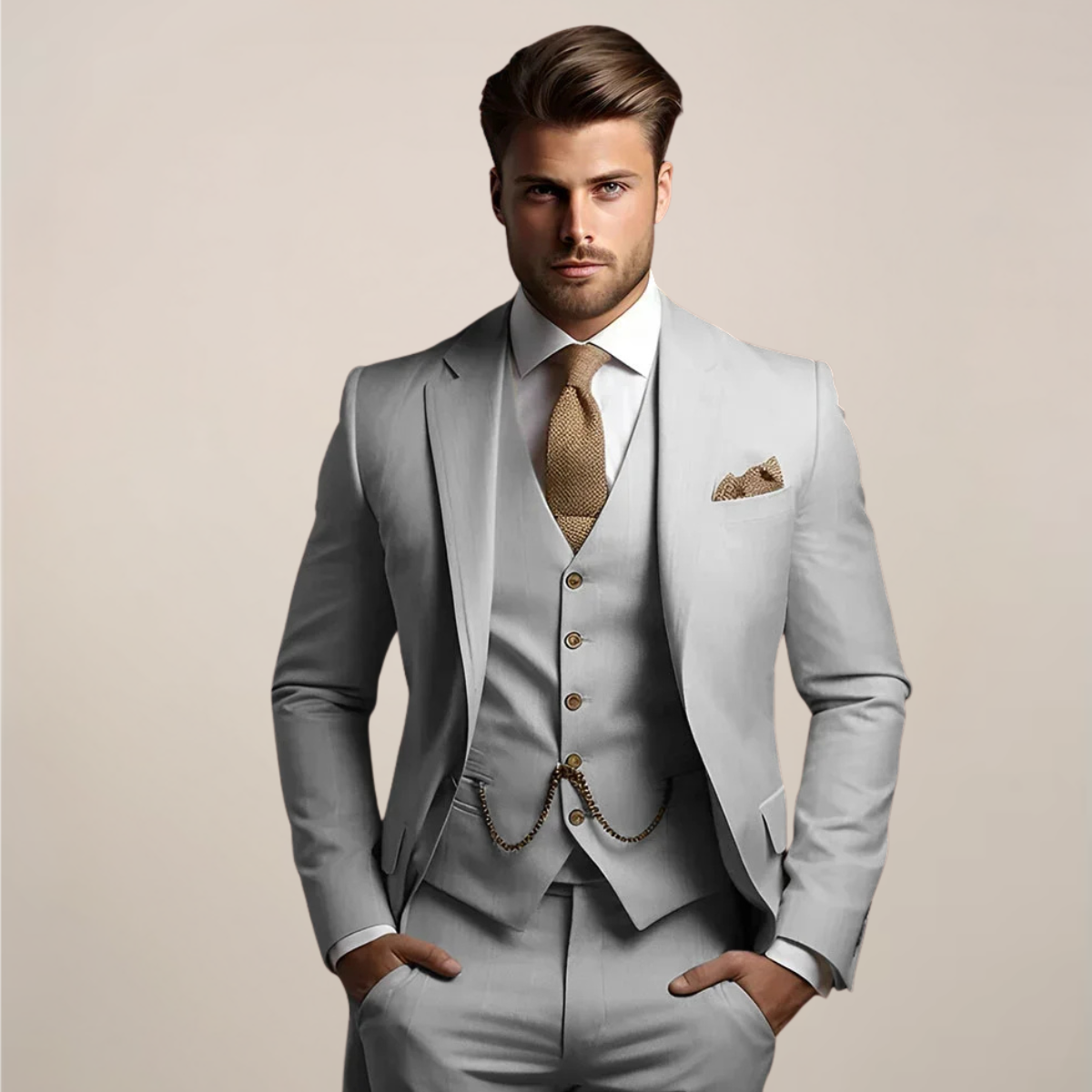 JAMES | THREE-PIECE SUIT FOR MEN