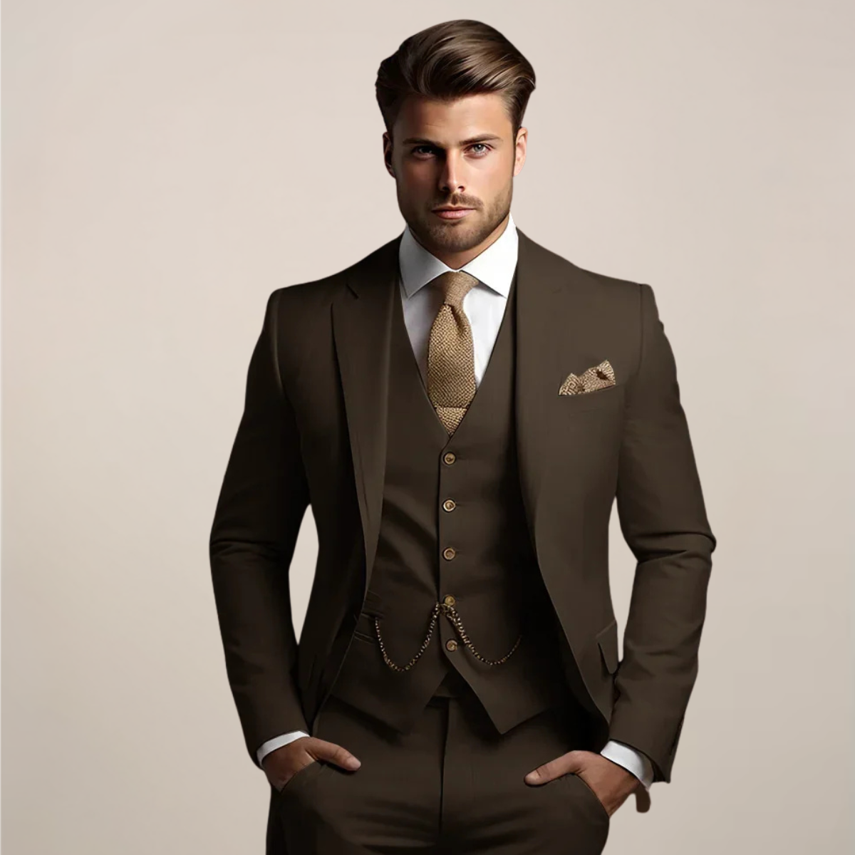 JAMES | THREE-PIECE SUIT FOR MEN