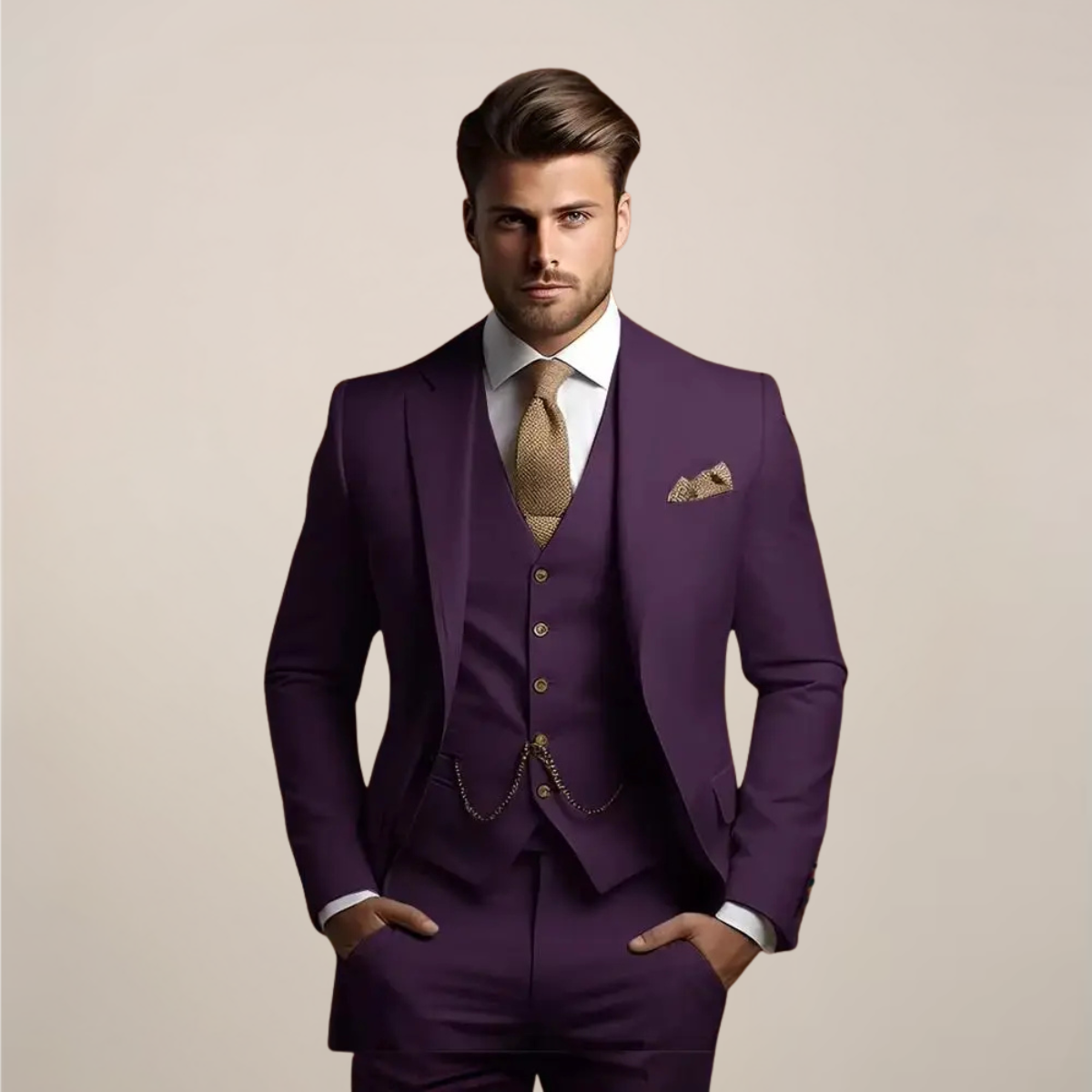 JAMES | THREE-PIECE SUIT FOR MEN