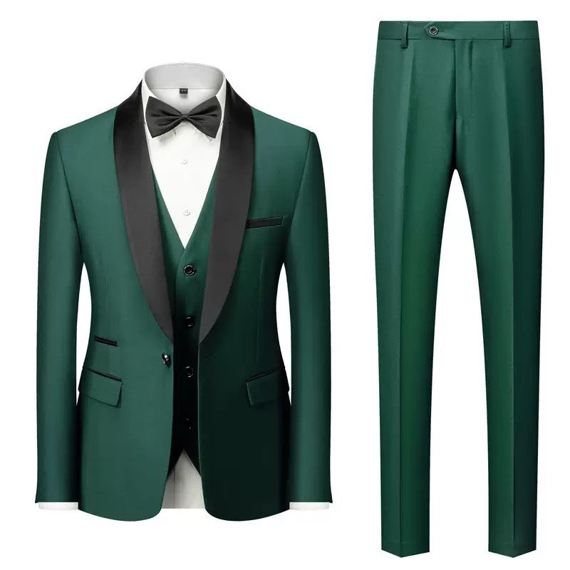 JAMES™ | Men's Satin-Trim Evening Tuxedo